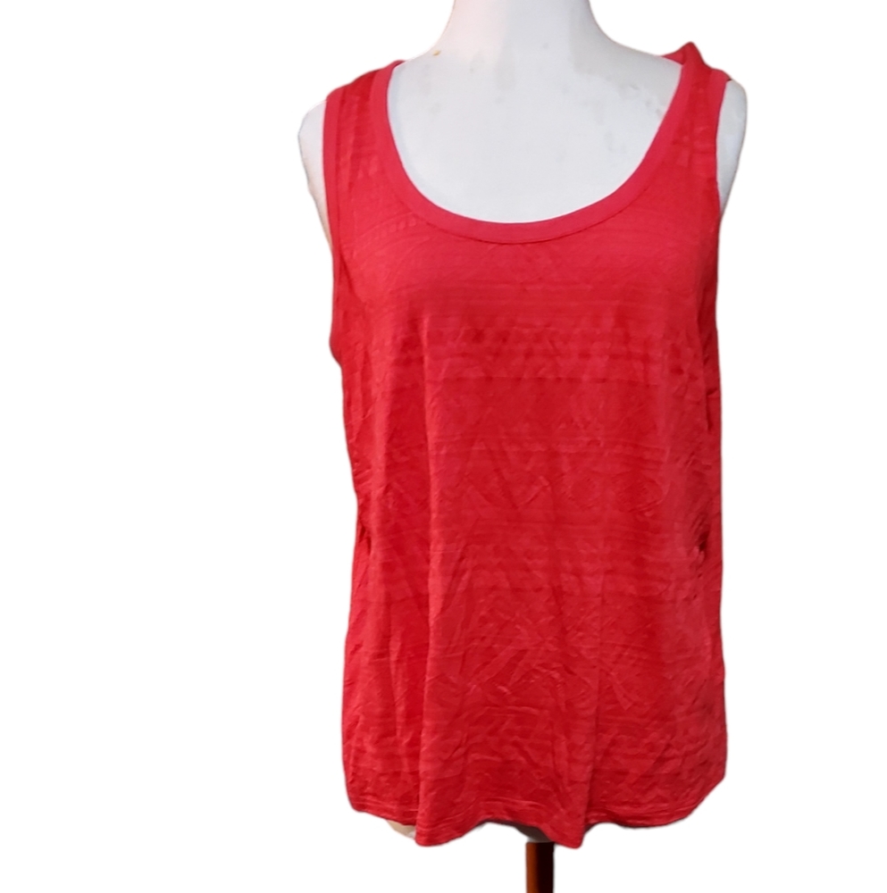 Cato 2xl Tank Top Short Pink Woman Blouse Summer Spring Knit dimensions pit-pit